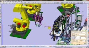Robot Simulation with DELMIA Robotics