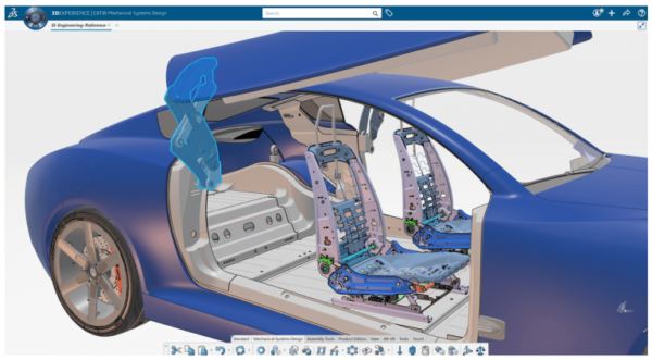 3DEXPERIENCE CATIA Assembly Design: Collaborative Product Structure & Kinematics