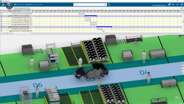 3D-EXPERIENCE DELMIA Process Planner