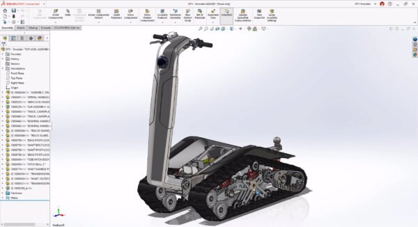 The SOLIDWORKS 3D CAD Software